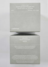 Celimax Ji.Woo.Gae Heartleaf BHA Peeling Pad showing textured face pad with heartleaf extract for gentle exfoliation.