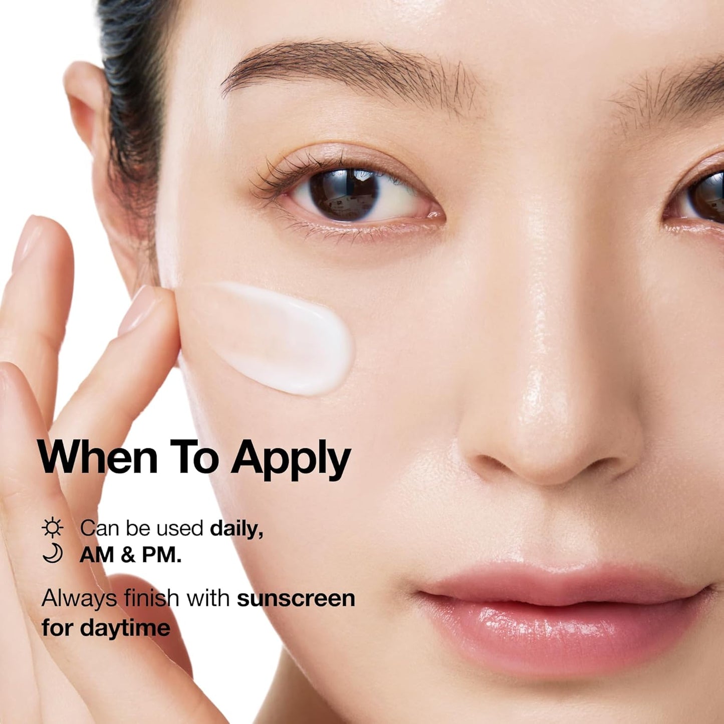 SKINZA ANUA PDRN Hyaluronic Acid 100 Moisturizing Cream jar with white and blue packaging, showcasing the product label.