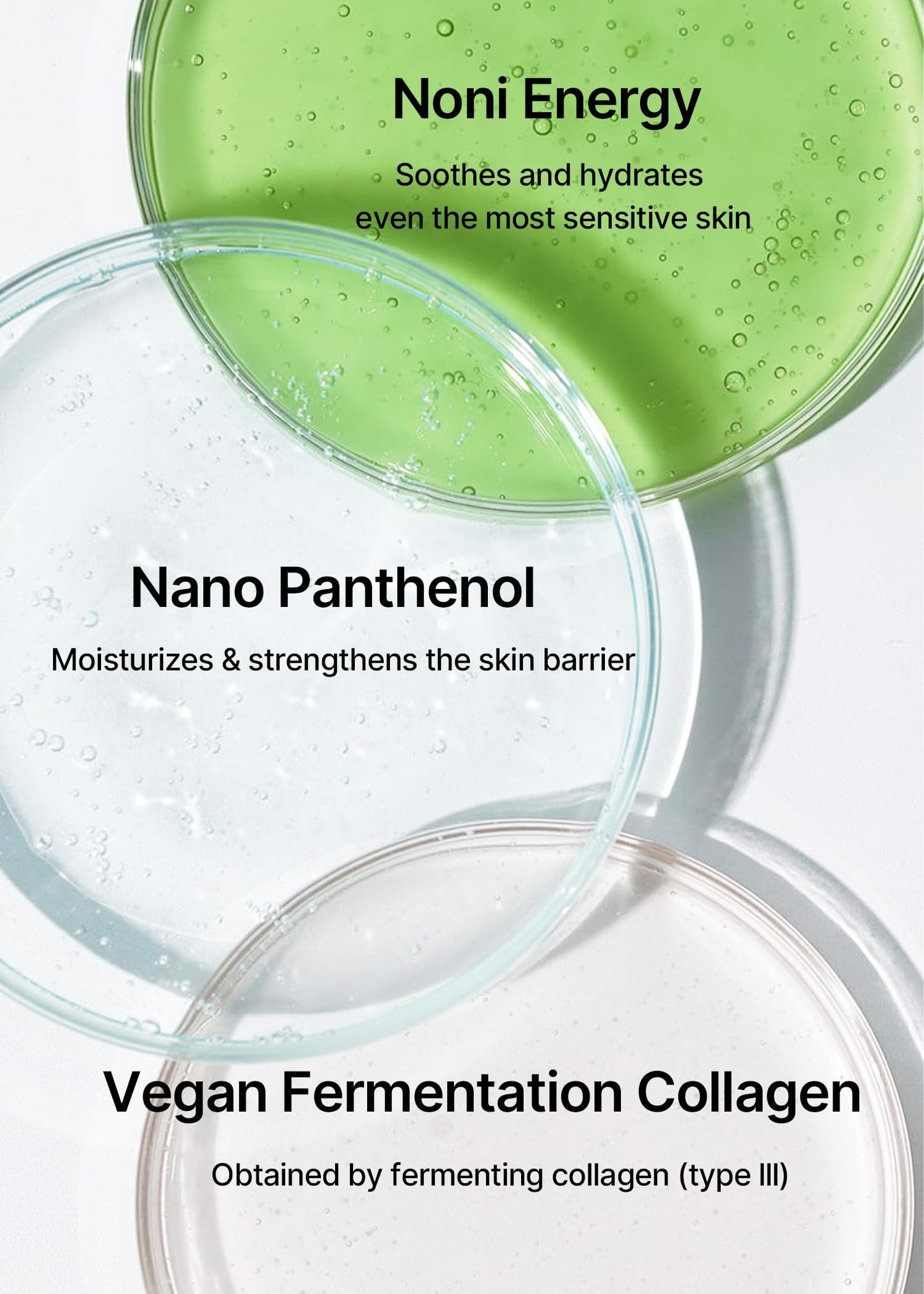 Celimax Noni Energy Ampoule bottle with Noni extract, featuring clear packaging and dropper cap for skincare application.
