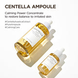 SKINZA SKIN1004 Madagascar Centella travel kit with skincare bottles and containers inside a clear pouch on a white background