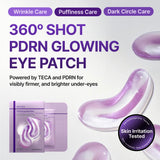 CENTELLIAN 24 PDRN Glowing Eye Patch for eye care, featuring a soothing, hydrating design to reduce puffiness and brighten the eye area.