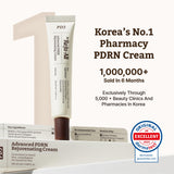 SKINZA Dr.Reju-All Advanced PDRN Rejuvenating Cream jar showing cream texture and branding for skin renewal and anti-aging.