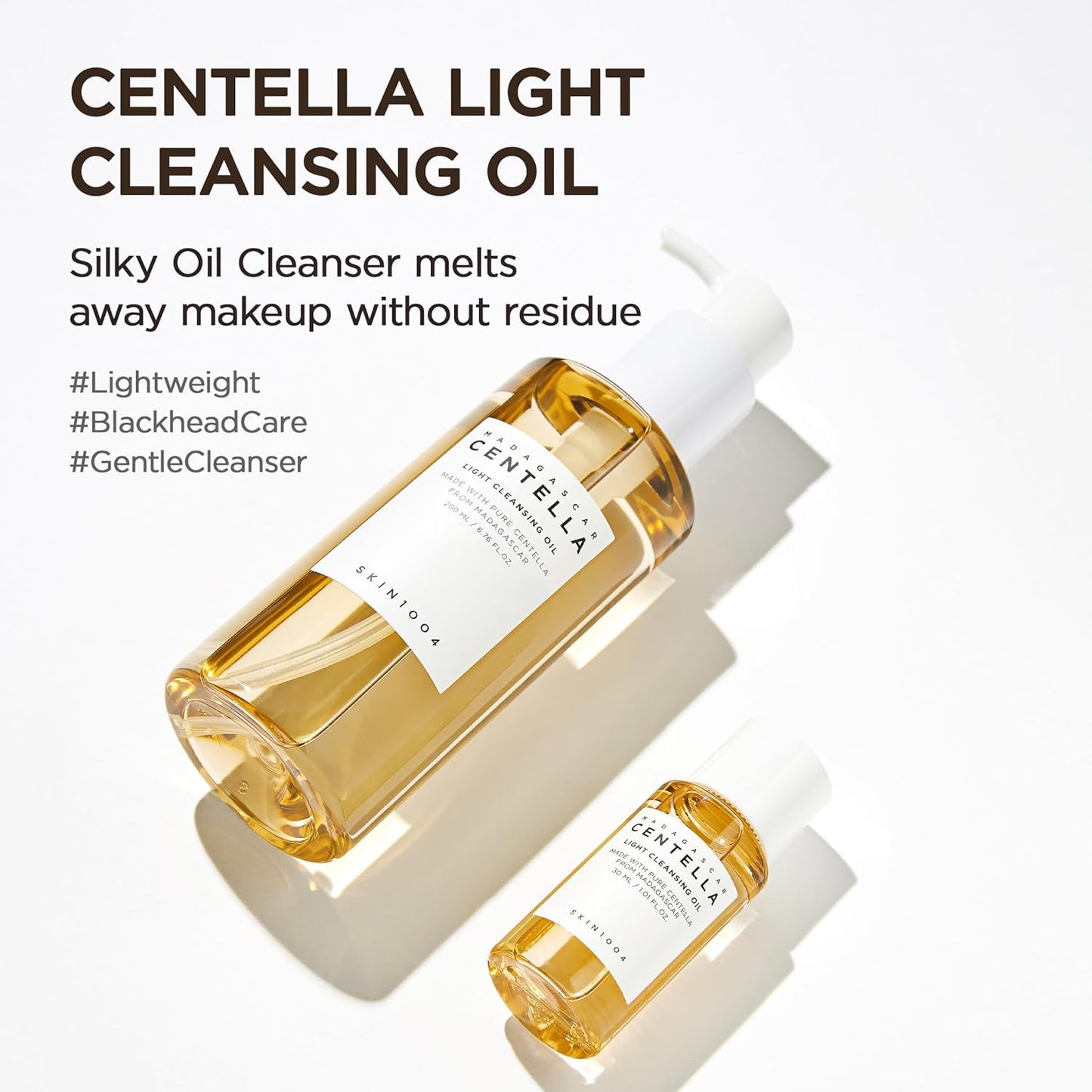 SKINZA SKIN1004 Madagascar Centella travel kit with skincare bottles and jars, ideal for on-the-go skin soothing and hydration.