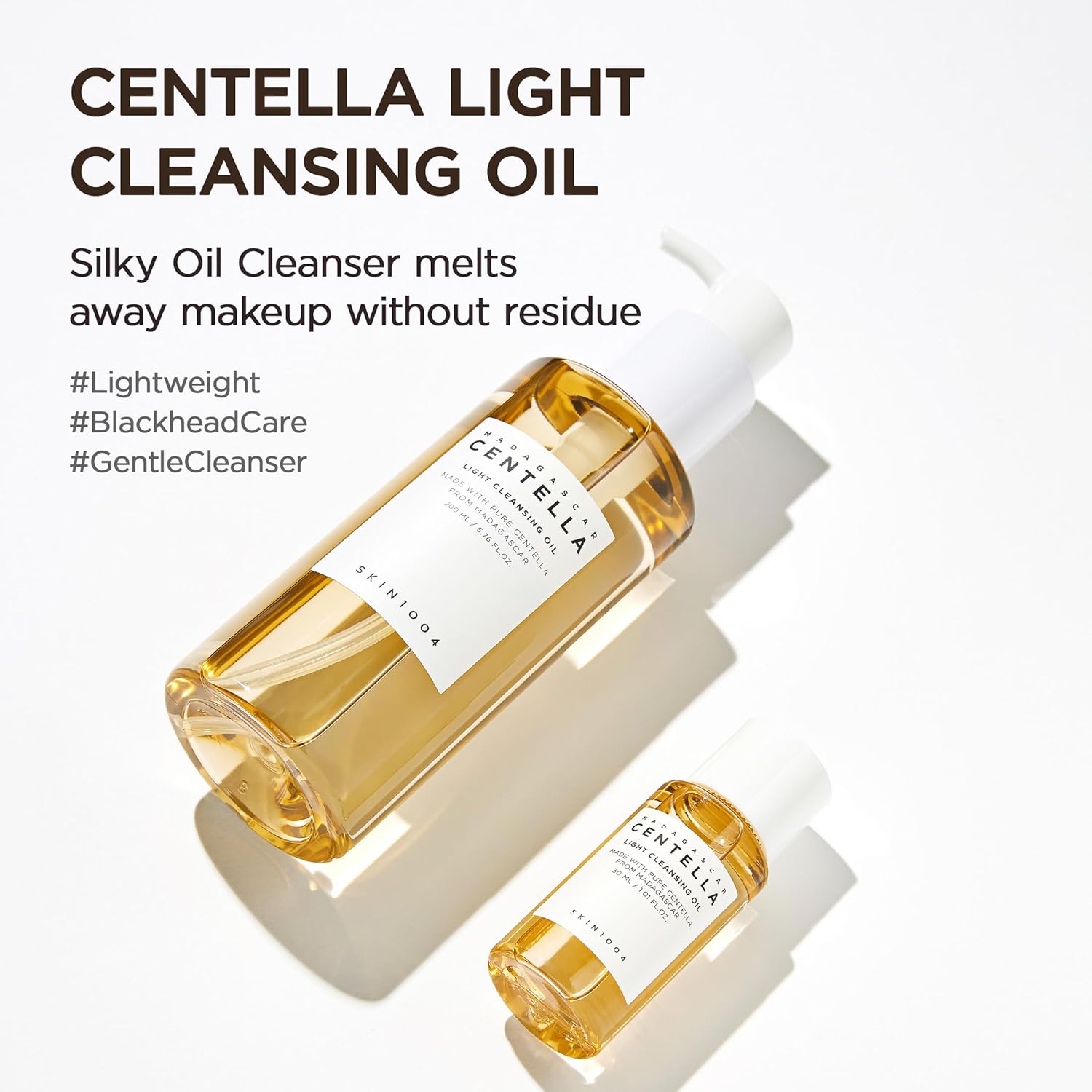 SKINZA SKIN1004 Madagascar Centella travel kit with skincare bottles and jars, ideal for on-the-go skin soothing and hydration.