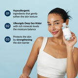 ROUND LAB 1025 Dokdo Toner in a clear 100ml bottle, with a minimalist label, suitable for skincare routines