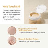 Numbuzin No.3 Radiance Glowing Jumbo Essence Pads, toner pads with glowing, radiant skin effects, displayed in a close-up image