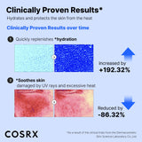COSRX Ultra-Light Invisible Sunscreen SPF 50 face moisturizer in a tube, lightweight and clear formula for sun protection.