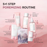 SKINZA SKIN1004 Madagascar Centella Pore-Refining Fresh Ampoule bottle with product label and clear liquid inside.
