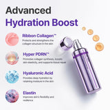CENTELLIAN 24 PDRN Active Serum V2 in a clear glass bottle with a pump dispenser, showcasing a skincare serum for skin rejuvenation.