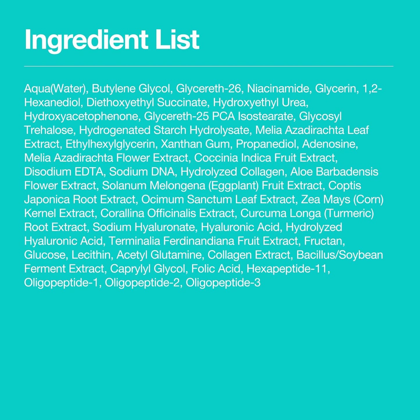 SKINZA ANUA PDRN Hyaluronic Acid 100 Moisturizing Cream jar with white lid and clear label on white background