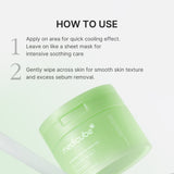 Medicube Exosome Cica Calming Toner Pads displayed on a white background, showing soft, round face pads for soothing skincare.