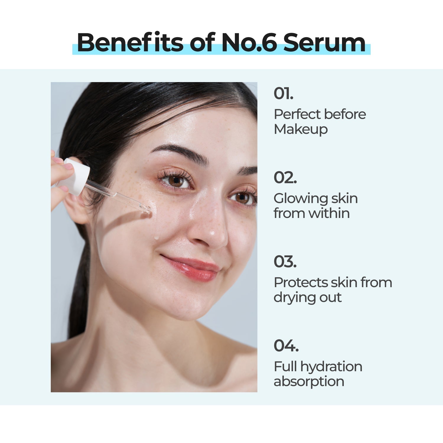 Numbuzin No.6 Deep Sleep Mask Serum in a sleek bottle, designed for nourishing and calming skin during sleep.