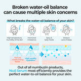 Numbuzin No.6 Deep Sleep Mask Serum in a sleek bottle, designed for calming and hydrating skin overnight.