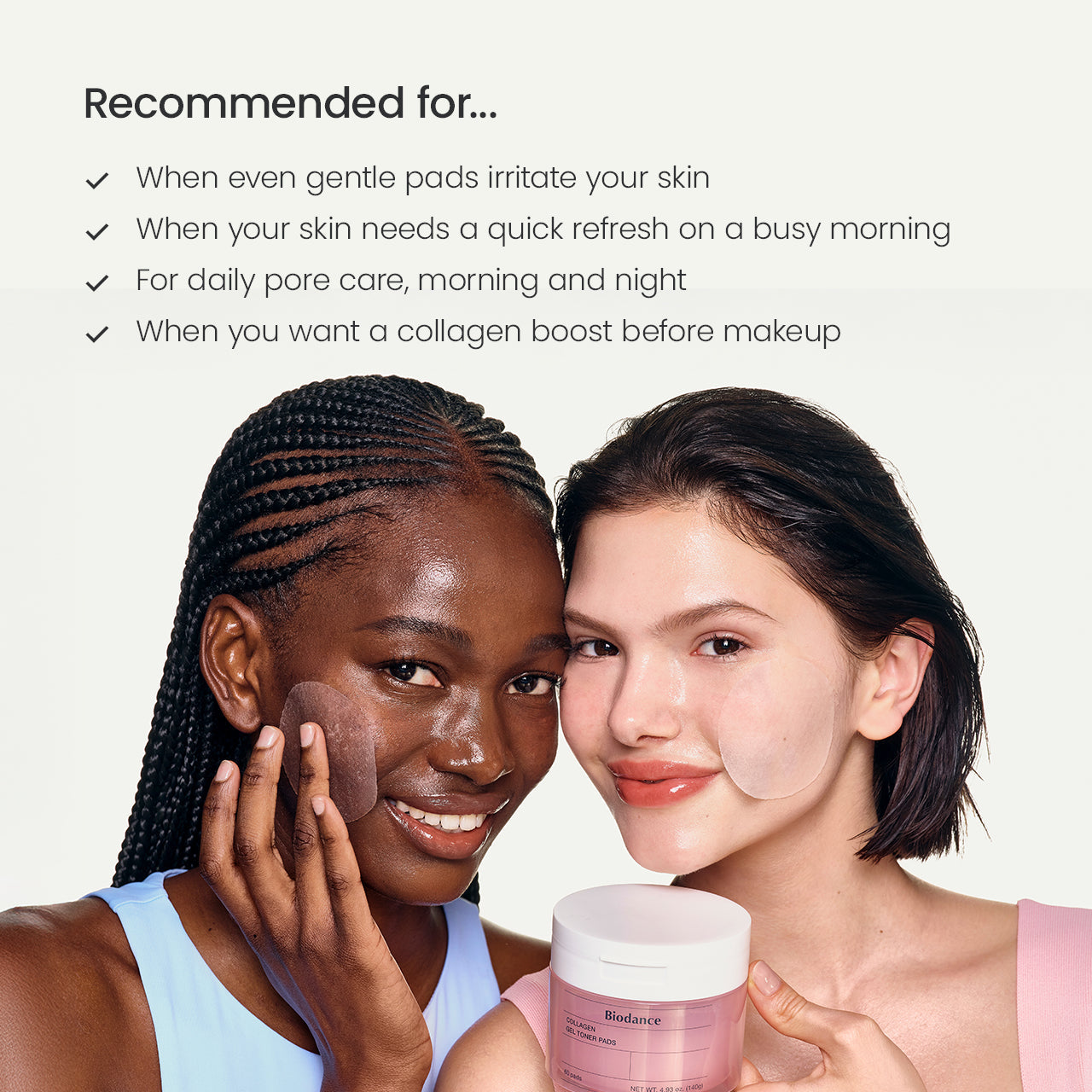 Collagen Gel Toner Pads - SKINZA