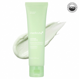 Medicube Exosome Cica Calming Cream for face care, showing a jar of soothing cream with calming ingredients.