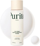 SKINZA PURITO Oat PDRN Gentle Refining Toner in 200 mL bottle, showcasing the product bottle and label.