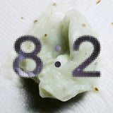 B : Lab Matcha Hydrating Foam Cleanser in a pump bottle, showing the foaming cleanser with green tea extract for gentle skin cleansing.