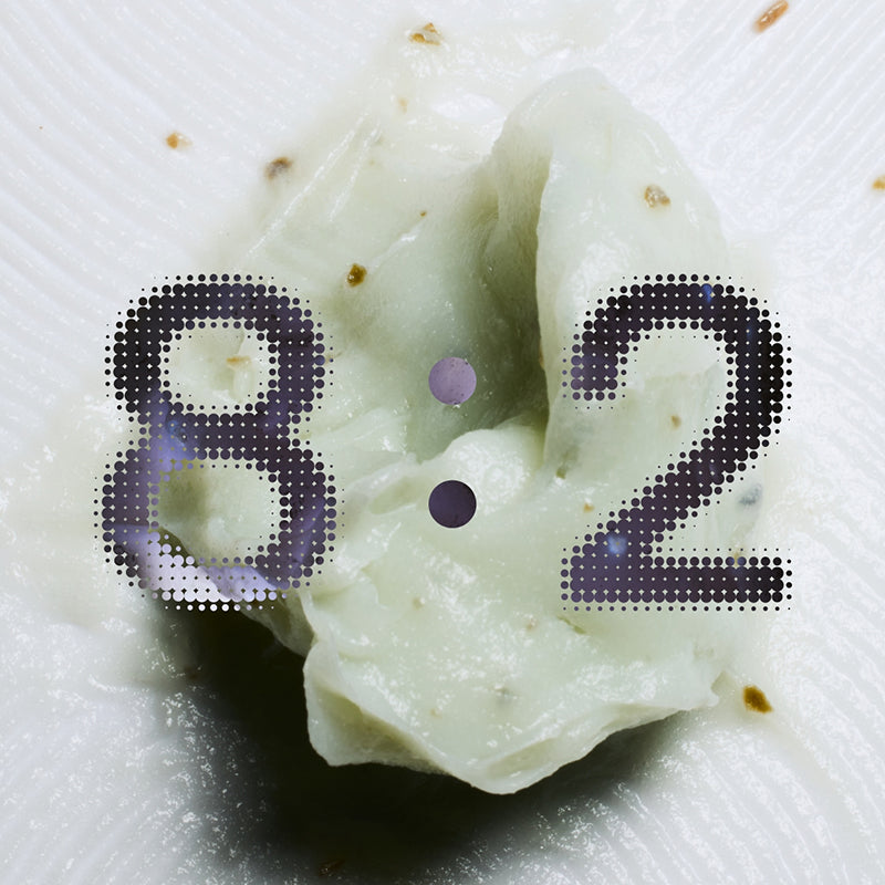 B : Lab Matcha Hydrating Foam Cleanser in a pump bottle, showing the foaming cleanser with green tea extract for gentle skin cleansing.