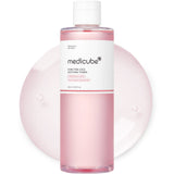 Pink PDRN Line PDRN Pink Peptide Toner from Shopify_ME, featuring a sleek pink bottle with toner inside.
