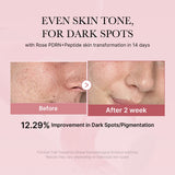 Pink PDRN line peptide toner bottle with label, featuring a sleek pink design and clear branding on a white background.