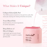 PDRN Pink Collagen Gel Toner Pad - SKINZA