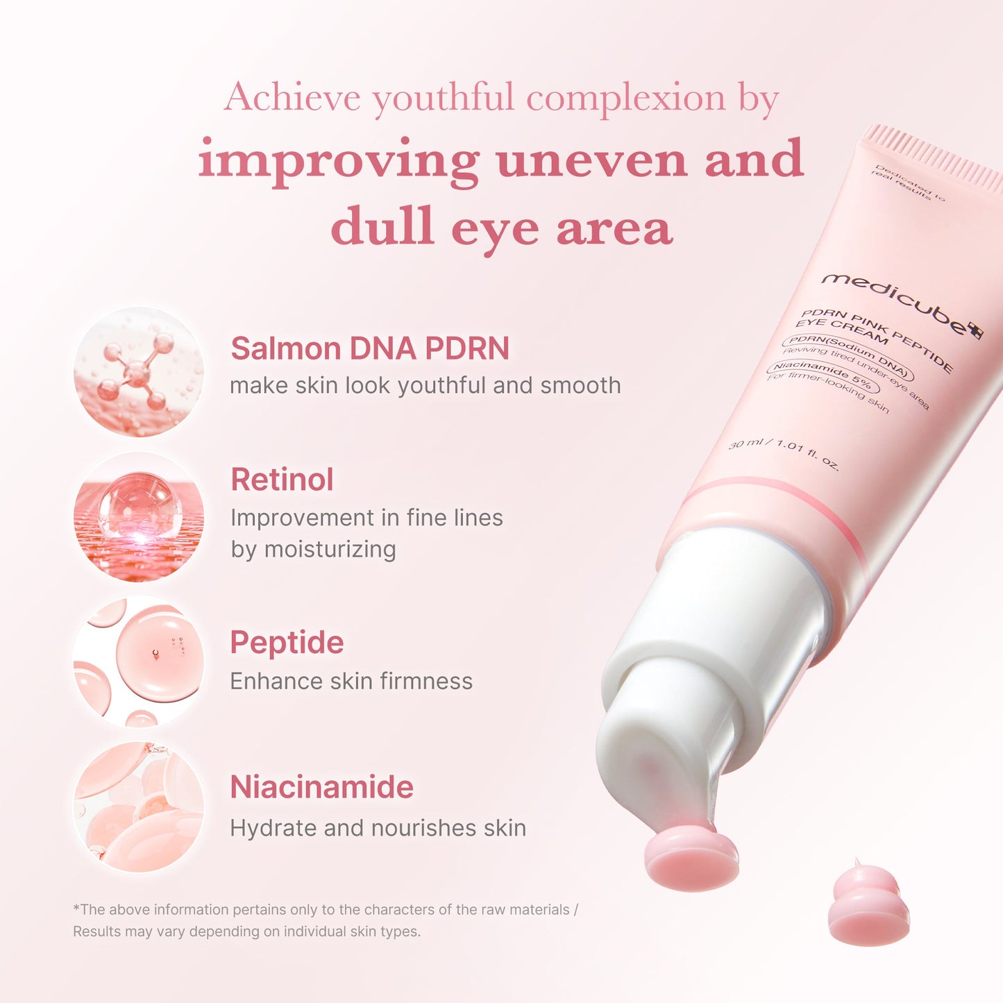 PDRN Pink Peptide Eye Cream - SKINZA