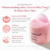 PDRN Pink Collagen Gel Toner Pad - SKINZA
