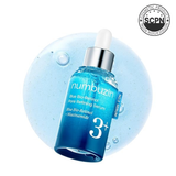 Numbuzin No.3 Blue Bio-Retinol Pore Refining Serum in a sleek bottle showcasing its blue label and dropper applicator.