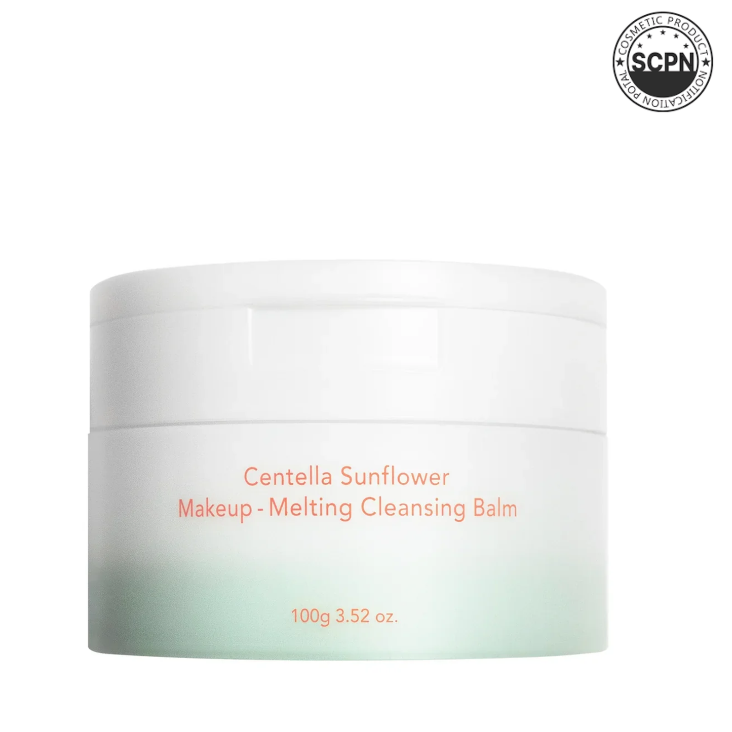 Haruharuwonder Sunflower Makeup-Melting Cleansing Balm in a jar, designed for face care with sunflower extract for gentle cleansing.