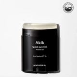 Abib Quick Sunstick Protection bar, compact sun stick with SPF for convenient facial sun protection in a sleek container