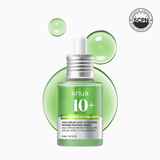 Anua Azelaic Acid 10 Hyaluron redness soothing serum ampoule with clear liquid, dropper applicator, and minimalist packaging.