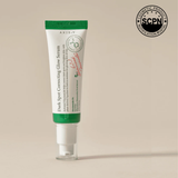 Dark Spot Correcting Glow Serum by Axis-Y, clear glass bottle with dropper and serum inside, highlighting skincare for brightening.