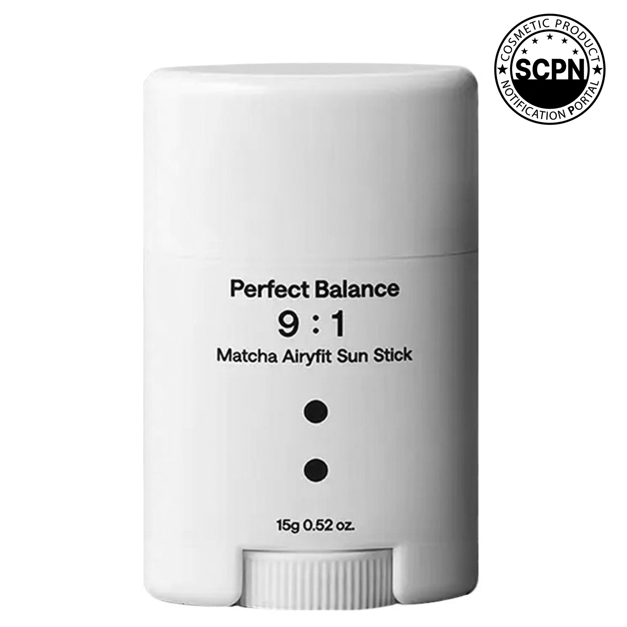 B : Lab Matcha Airyfit Sun Stick SPF50+ PA++++ sunscreen stick with smooth, lightweight application and green tea-inspired packaging