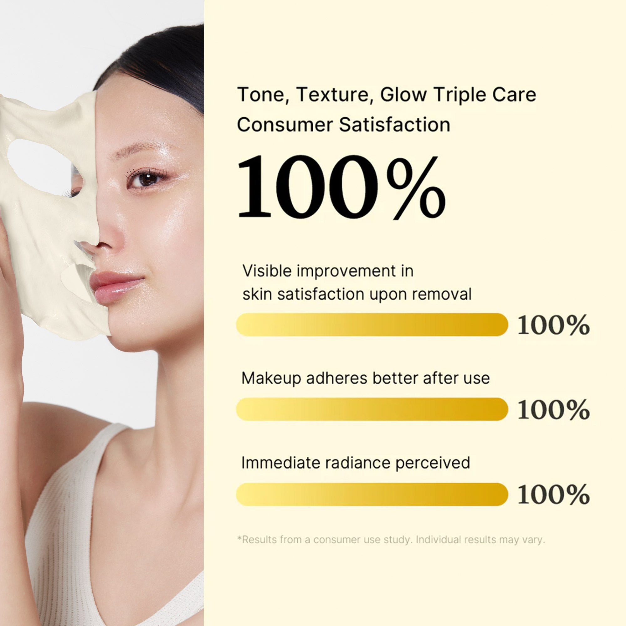 Deep Vita C Daily Quick Mask by SHOPIFY_ME for deep line anti-aging, showing a vibrant, hydrating facial mask in a sleek container.