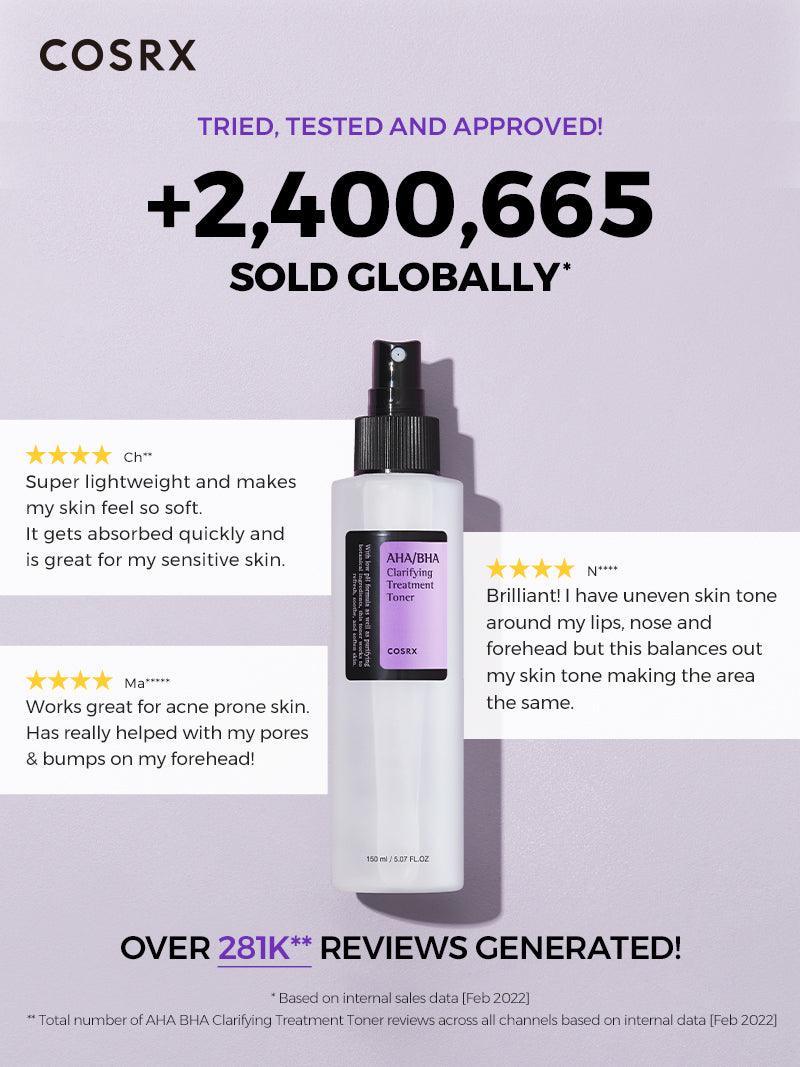 AHA/BHA Clarifying Treatment Toner - SKINZA