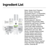 Anua Azelaic Acid 10 Hyaluron Redness Soothing Serum ampoule, clear glass container with white dropper cap, on a white background.