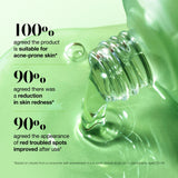 Anua Azelaic Acid 10 Hyaluron serum ampoule with clear glass bottle and white dropper for redness soothing and skin calming.