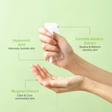 Beauty of Joseon Centella Asiatica Calming Face Mask sheets, natural skincare for soothing and hydrating skin, 10 sheets in package.