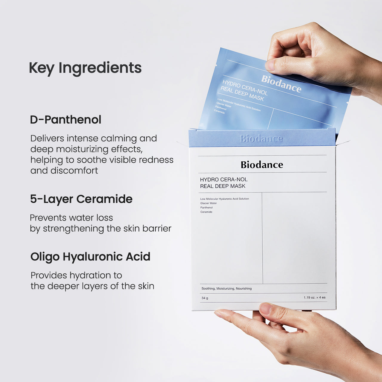 Hydro Cera-nol Real Deep Mask - SKINZA
