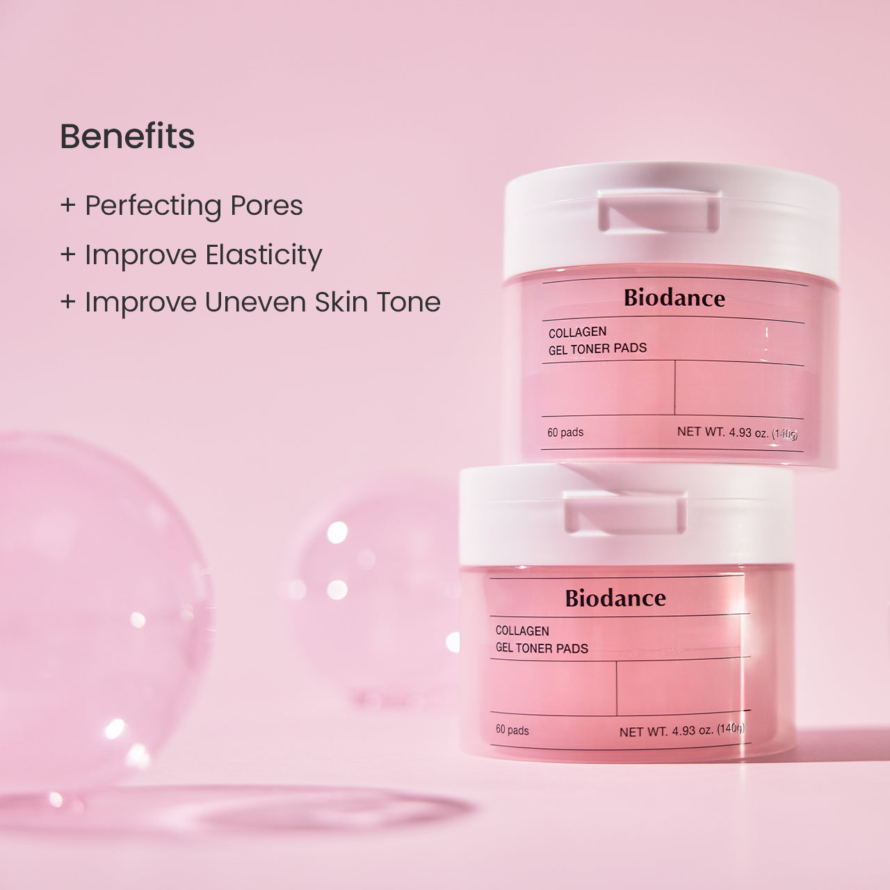 Collagen Gel Toner Pads - SKINZA