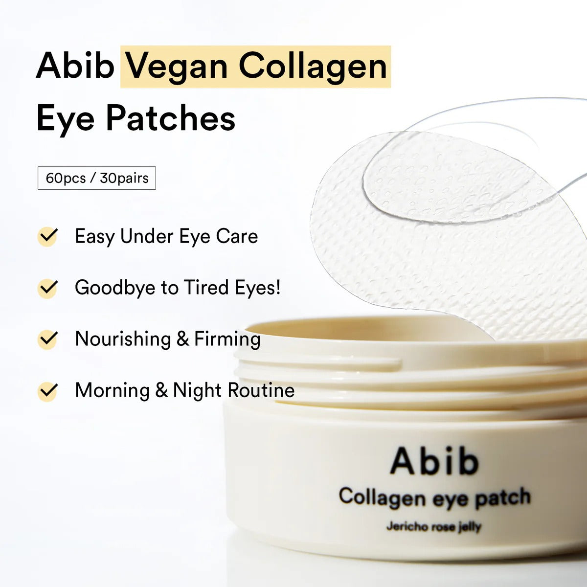 Collagen eye patch Jericho rose jelly - SKINZA
