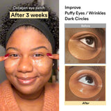 Collagen eye patch Jericho rose jelly - SKINZA