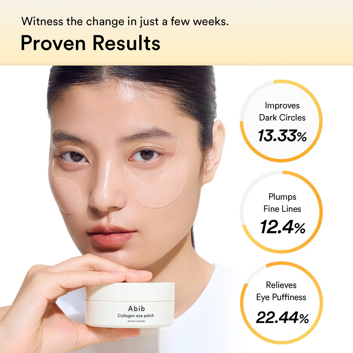 Collagen eye patch Jericho rose jelly - SKINZA
