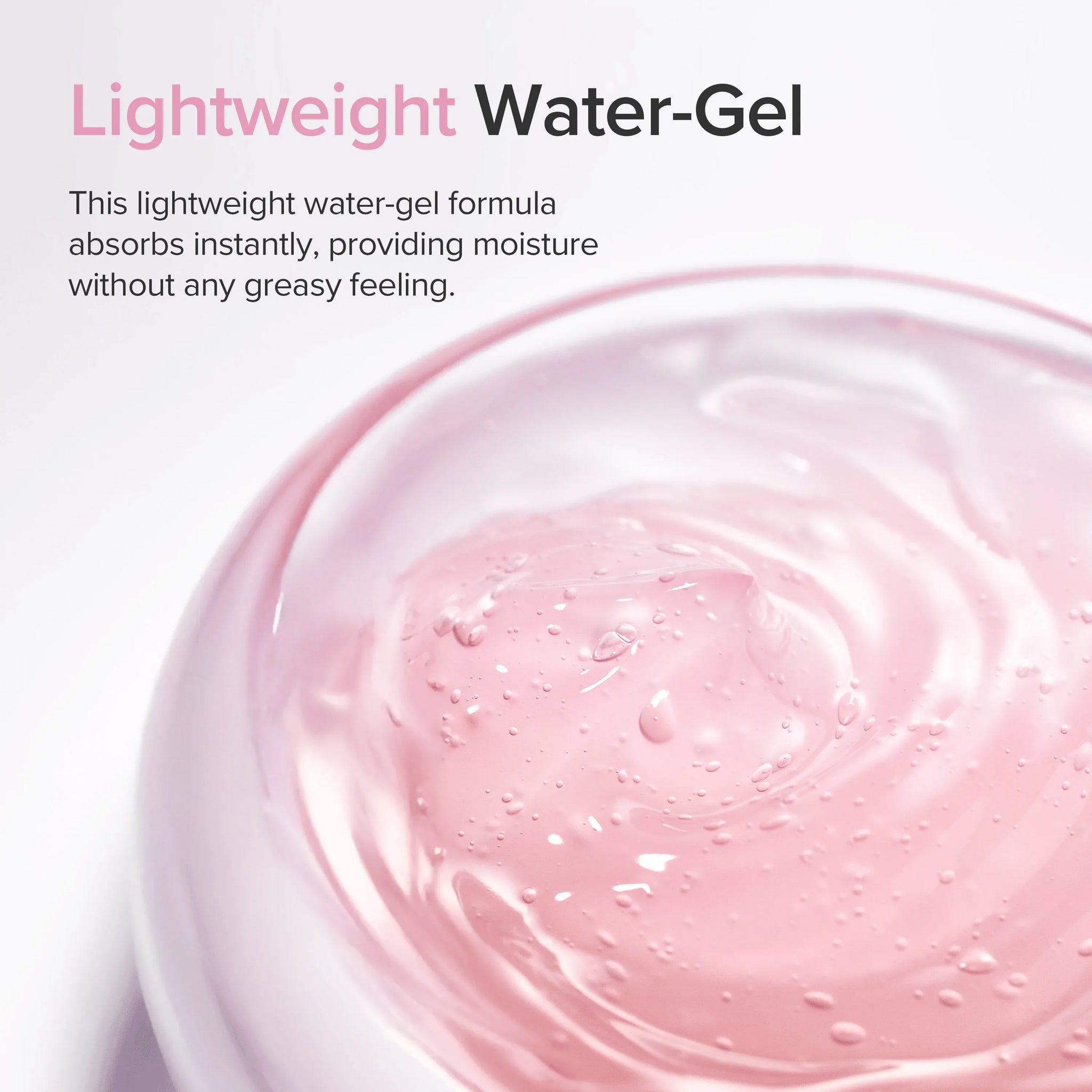 Beauty of Joseon Red Bean Water Gel for face care, showing the gel texture in a clear jar with red bean extract.
