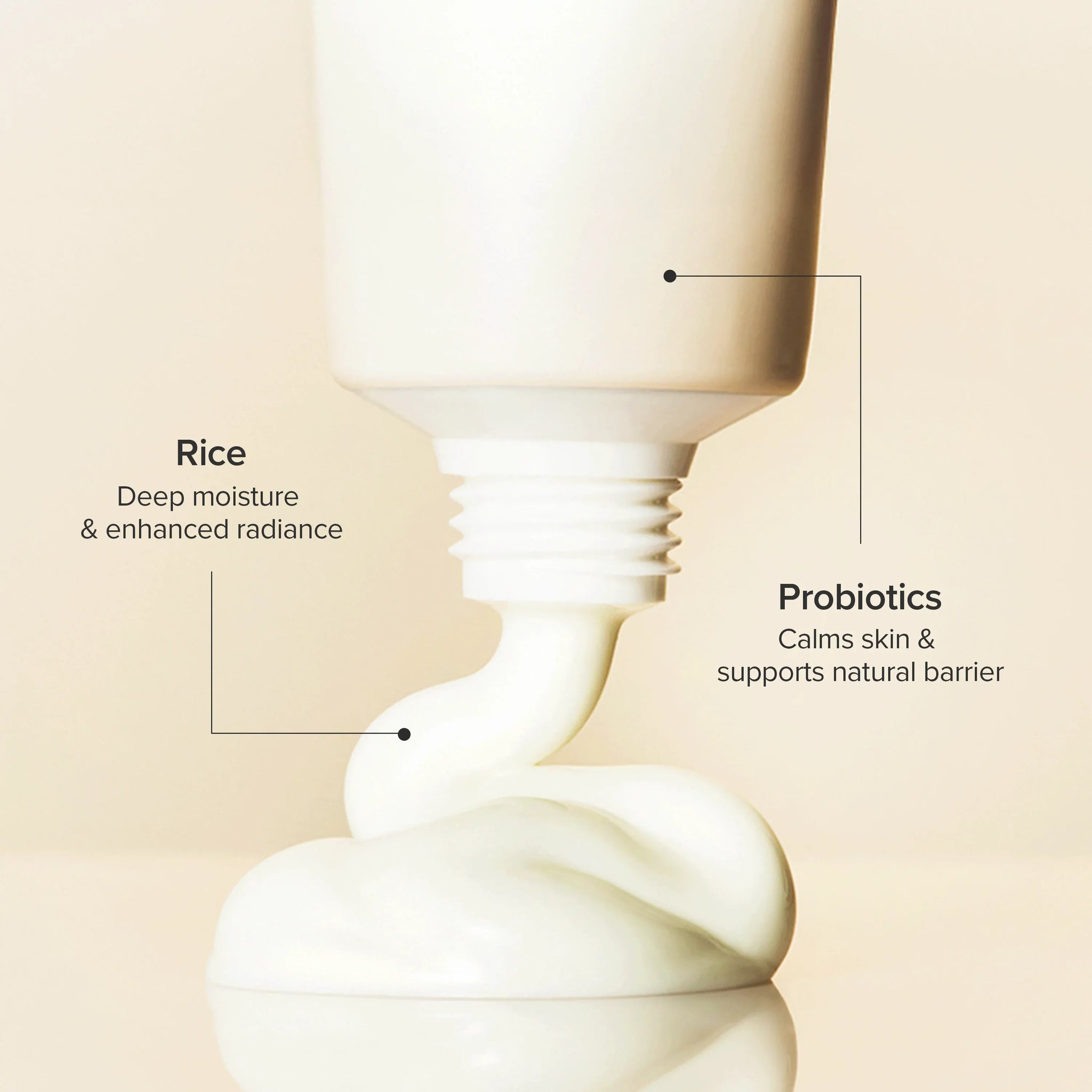 Beauty of Joseon Relief Sun Rice + Probiotics SPF50+ PA+++ sunscreen tube with white and gold packaging.