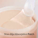 Beauty of Joseon Revive Under Eye Patch with Ginseng and Retinal for eye care, showing the patch applied under the eyes.