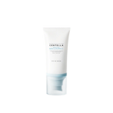 SKINZA SKIN1004 Madagascar Centella Hyalu-Cica Water-Fit Sun Serum in 50ml bottle, featuring lightweight, hydrating UV protection.